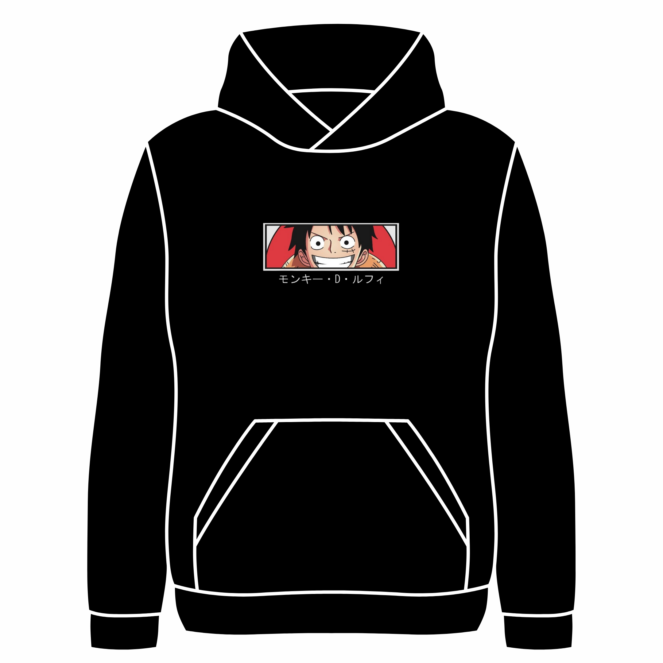 Straw Hat Luffy Wanted Poster Hoodie 2
