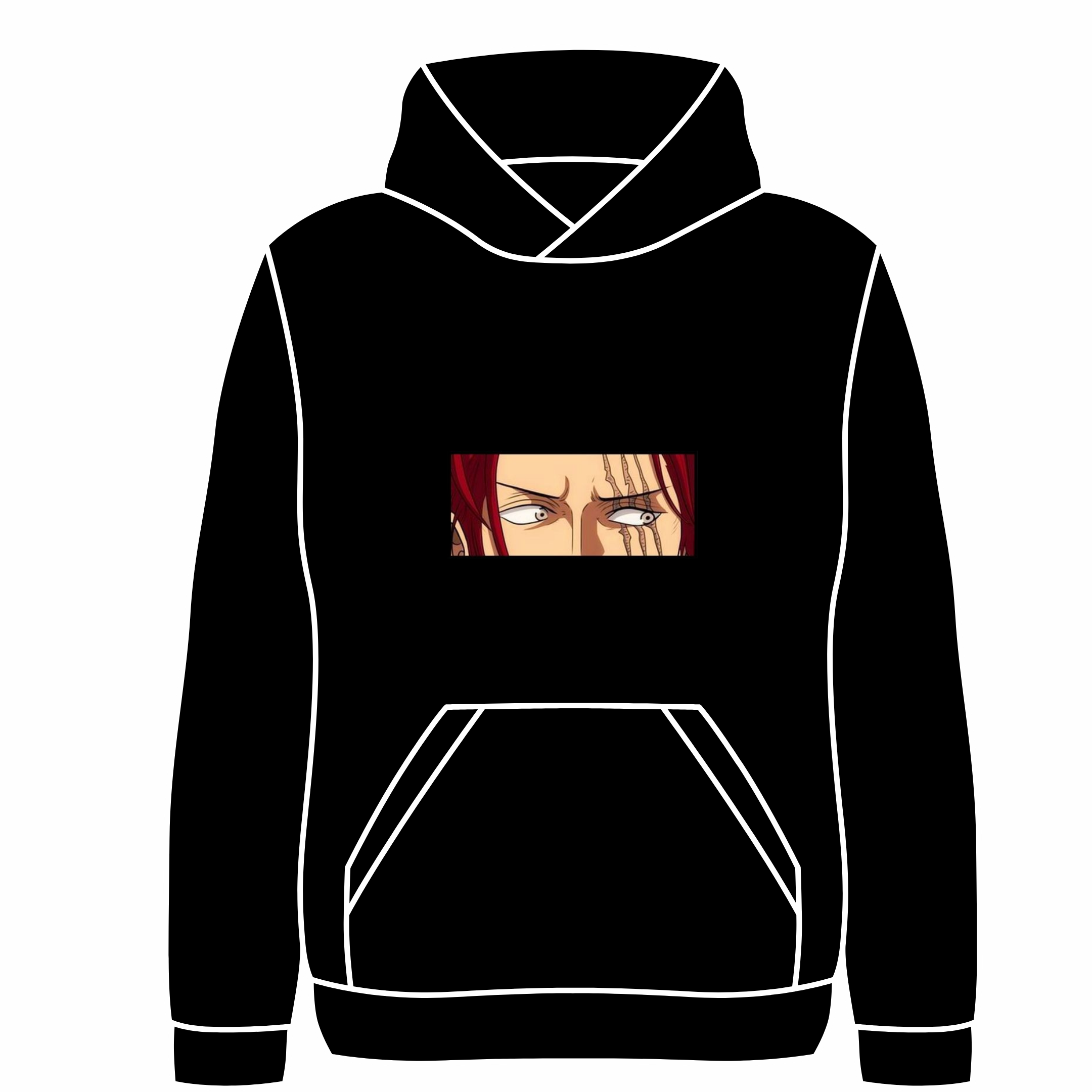 Red Hair Shanks Pirate Legend Hoodie 2